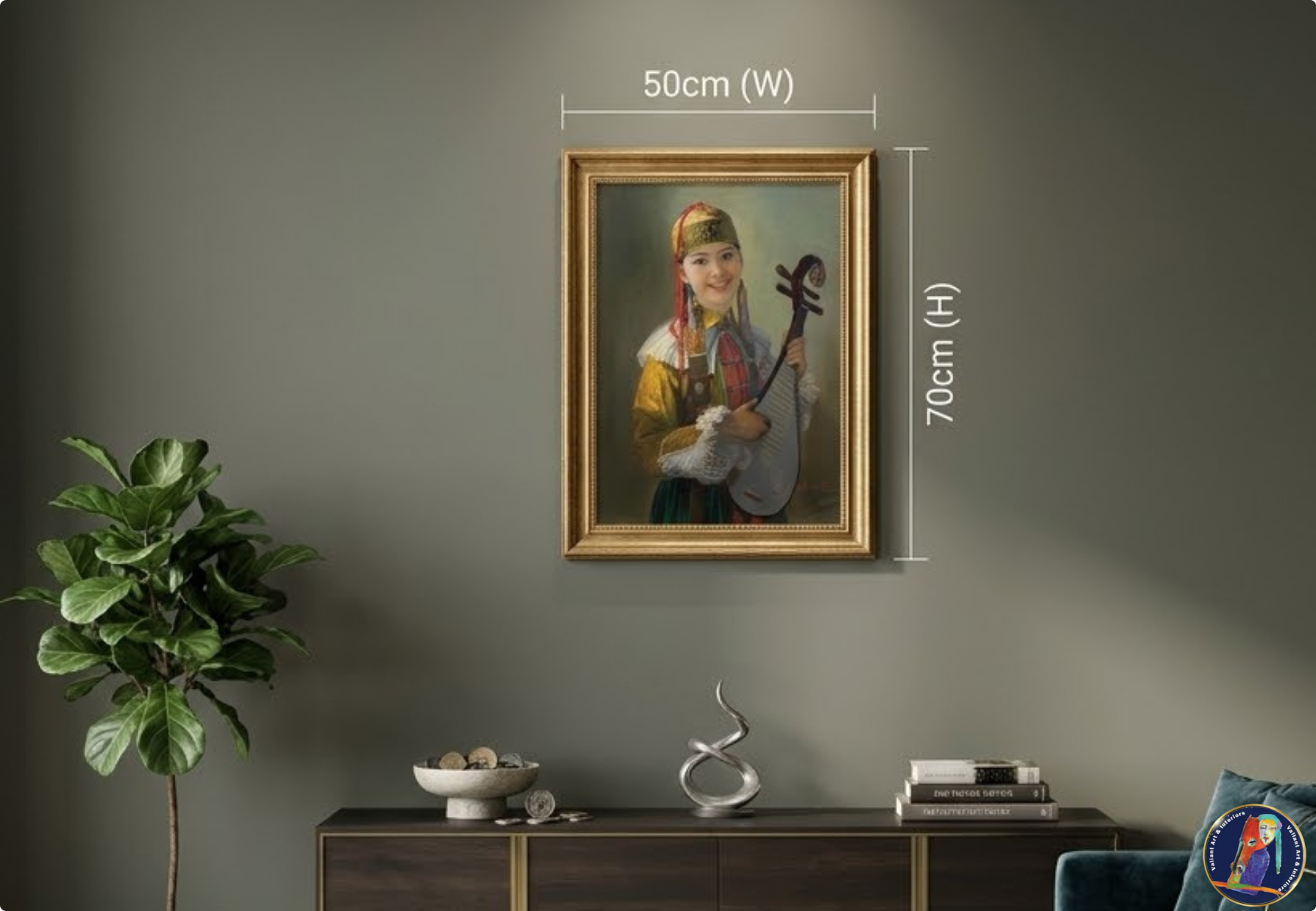 Mongolian Lady – Mongolian Art Gallery
